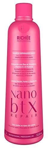 Nano Botox Shampoo Reparador Diário, Richee, 1 L