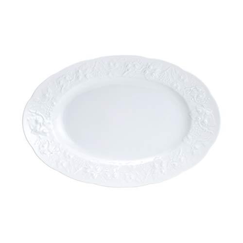 Prato Oval de Porcelana Rojemac Branco