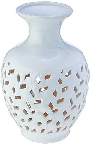 Vaso Com Recorte M Ceramicas Pegorin Branco