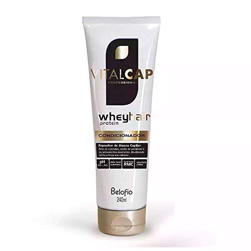 Condicionador VitalCap Whey Protein Hair, Belofio, Branco, Médio
