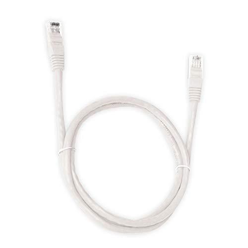 Cabo Rede Cat.6 2.5M Patch Cord, Plus Cable, Branco