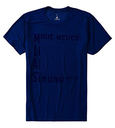 Camiseta Esportiva Slim, Malwee Liberta, Masculino, Azul Escuro, G