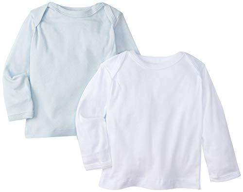 TipTop Kit Camiseta Manga Comprida  Azul (Branco/Azul), RN