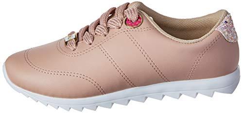 Sapato Casual Napa Lisa Neo/Maxxi Gliter Glamour, Molekinha, Meninas, Rosa, 28