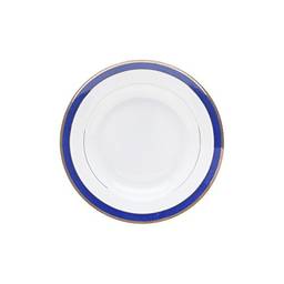 Jogo de 6 Pratos de Sopa de Porcelana Rojemac Azul