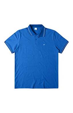 Camisa Polo Tradicional, Wee, Masculina, Azul, M