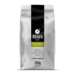 Bravo Café Orgânico Torrado e Moído 250g Bravo Café Sabor Mel