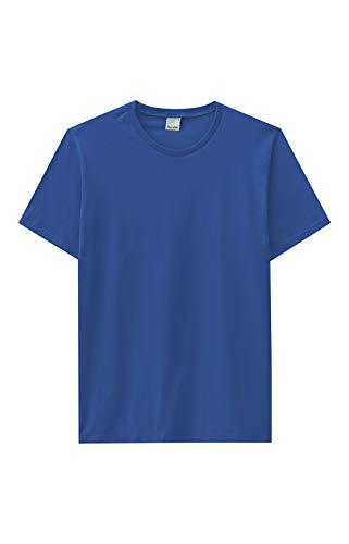 Camiseta Tradicional Lisa ,Malwee, Masculino, Azul, PP