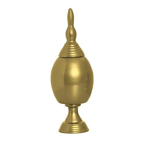 Pote Taça Veneza M E Tampa Ceramicas Pegorin Bronze Médio
