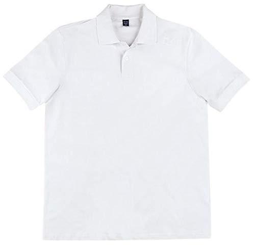 Camisa Polo Piquet Básica, Hering, Masculino, Branco, P