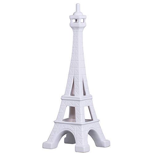 Escultura Torre Eiffel Grande Ceramicas Pegorin Branco No Voltagev