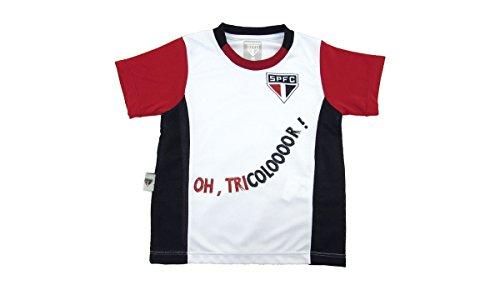 Camiseta Corinthians, Rêve D'or Sport, Criança Unissex, Vermelho/Preto/Branco, 8