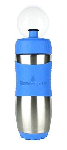 Garrafa Safe Sporter 475 Ml, Kid Basix, Azul