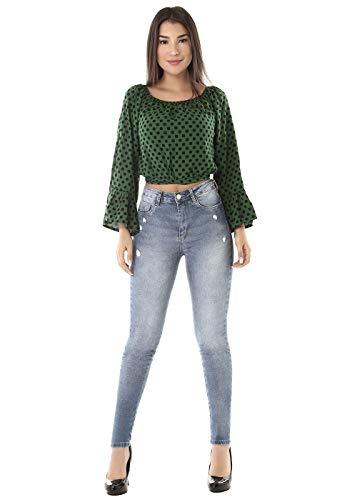 Calça feminina Super Lipo, Sawary Jeans, Feminino, Jeans, 36