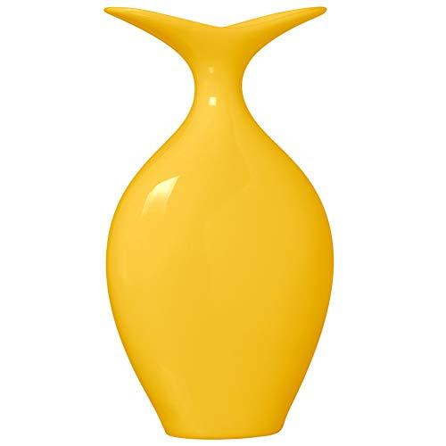 Vaso Florença Grande Ceramicas Pegorin Amarelo