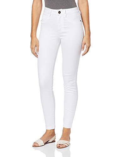 Calça Jeans Skinny, Malwee, Feminino, Branco, 48