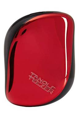 Tangle Teezer Compact, Preto/ Vermelho