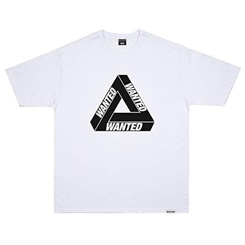 Camiseta Wanted - Escher Branco Cor:Branco;Tamanho:G