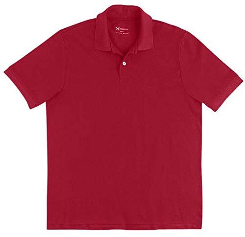 Camisa Polo Básica, Hering, Masculino, Vermelho, XG