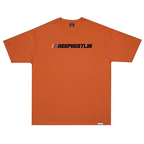 Camiseta Wanted - Racing laranja Cor:Laranja;Tamanho:G