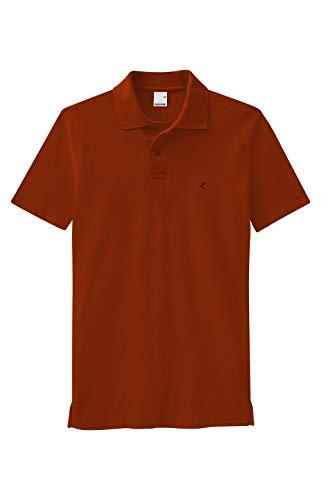 Camisa Polo Slim Em Piquê Premium ,Malwee, Masculino, Vermelho, P