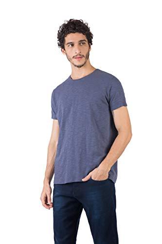 Taco Básica Flamê Premium, Camiseta de Manga Curta, Masculino, P, Azul