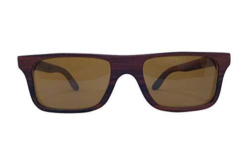 Óculos de sol de madeira Leaf Eco Beagle Jacarandá