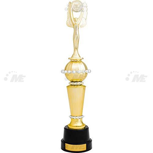 AX Esportes Troféu Honra ao Mérito 4º Colocado 36cm, Dourado