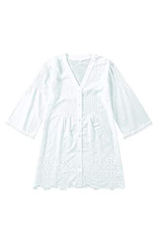 Camisa Tradicional, Enfim, Feminina, Branco, M