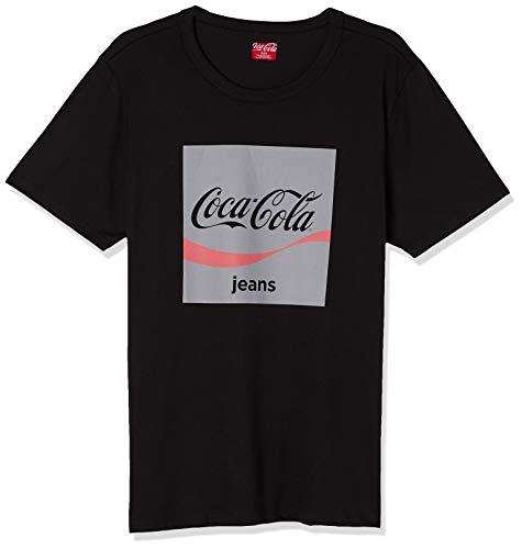 Camiseta Estampada, Coca-Cola Jeans, Masculino, Preto, M