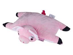 Travesseiro De Viagem Kids E Pelúcia - Pinky The Pig