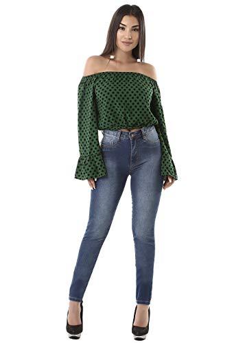 Calça feminina Super Lipo, Sawary Jeans, Feminino, Jeans, 38