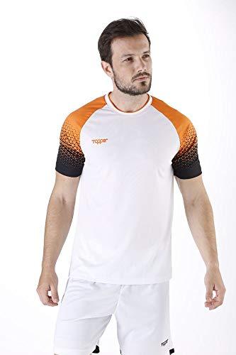 Camisa Futebol Sponsor, Topper, Masculino, Branco, G