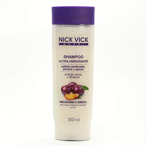 Nick & Vick Macâdamia e Ameixa Ultra Hidratante-Shampoo, 300ml