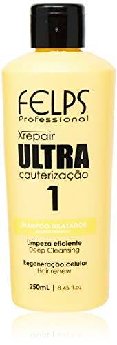 Xrepair Ultra Cauterização Shampoo 250 ml, Felps, 250ml