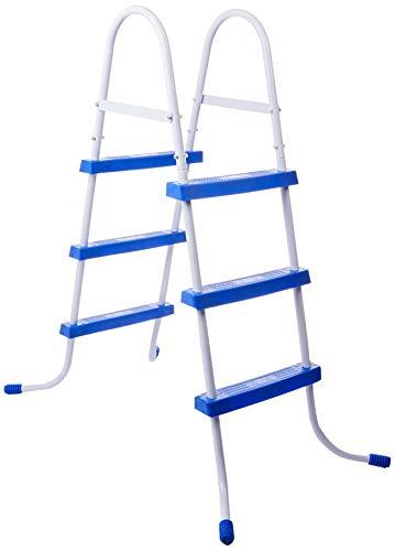 Escada Life 3 Degraus Premium Bel Fix Azul/Branco