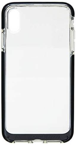 Capa Protetora Fluro Crystal com Borda Preta Iphone Xs Max, Laut, Capa Protetora para Celular, Transparente