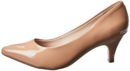 Sapatos Verniz Premium,Beira Rio,Feminino,Nude e Creme,40