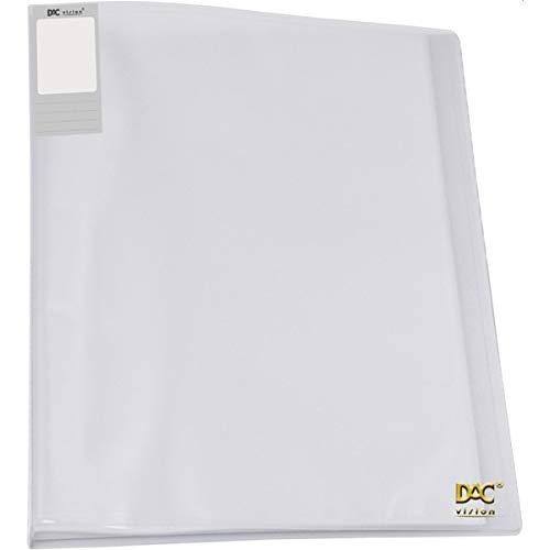 DAC 640PP-TR, Pasta Catalogo, A4, 20 Envelopes Finos Transparente, Multicor, Pacote de 05