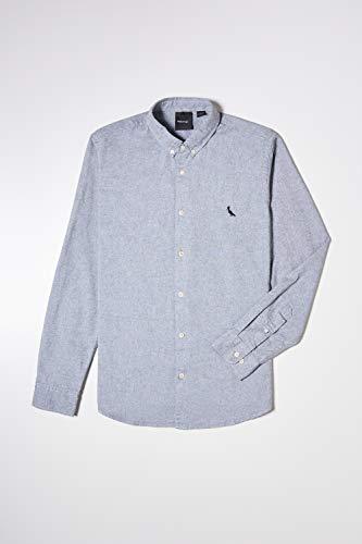 Camisa Pf Oxford Color Reserva, Masculino, Preto, P