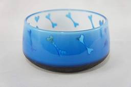 PuPPy Love Bowl, Azul, Tamanho Médio 600ml AFP para Cães