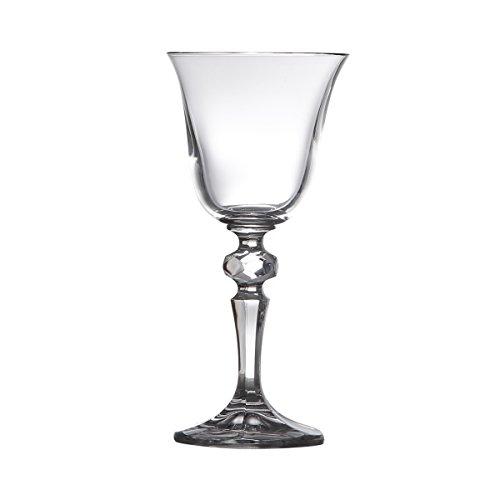 Conjunto de 6 Taças para Vinho Branco de Vidro Sodo-Cálcico Rojemac Transparente