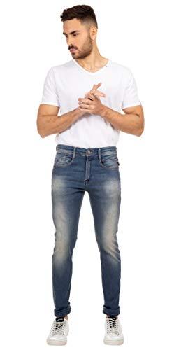 Calça Jeans Grover Straight, Replay, Masculino, Lavagem escura, 42