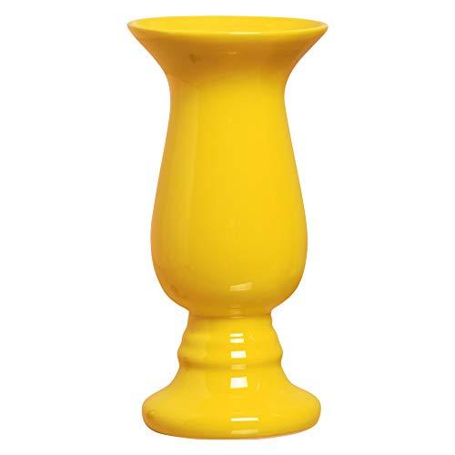 Vaso Mini Imperial Ceramicas Pegorin Amarelo