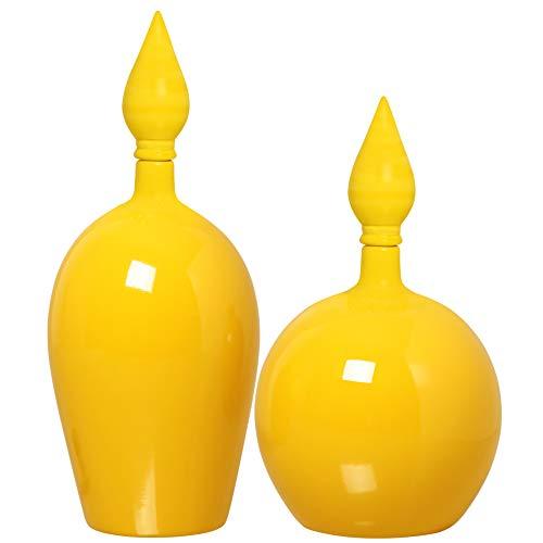 Duo Potes Monaco/lisboa T. Gota Ceramicas Pegorin Amarelo