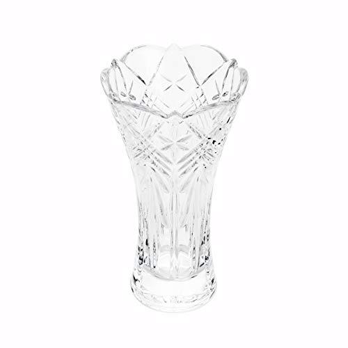 Vaso de Vidro Sodo-Cálcico com Titânio Taurus Acinturado Rojemac Cristal