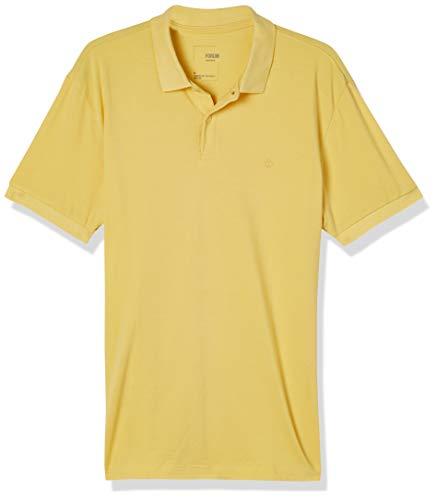 Camisa Polo, Forum, Masculino, Amarelo Foxy, GG