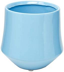 Hover Vaso 12, 5cm Ceramica Azul Enjoy Único