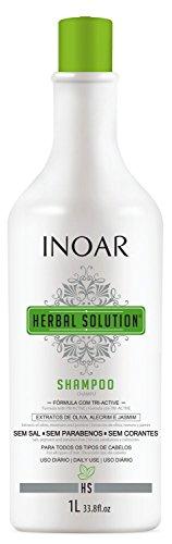 Herbal Solution Shampoo Suave 1 litro, Inoar