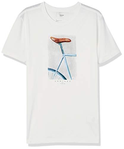 Camiseta Estampada, Forum, Masculino, Off Shell, M